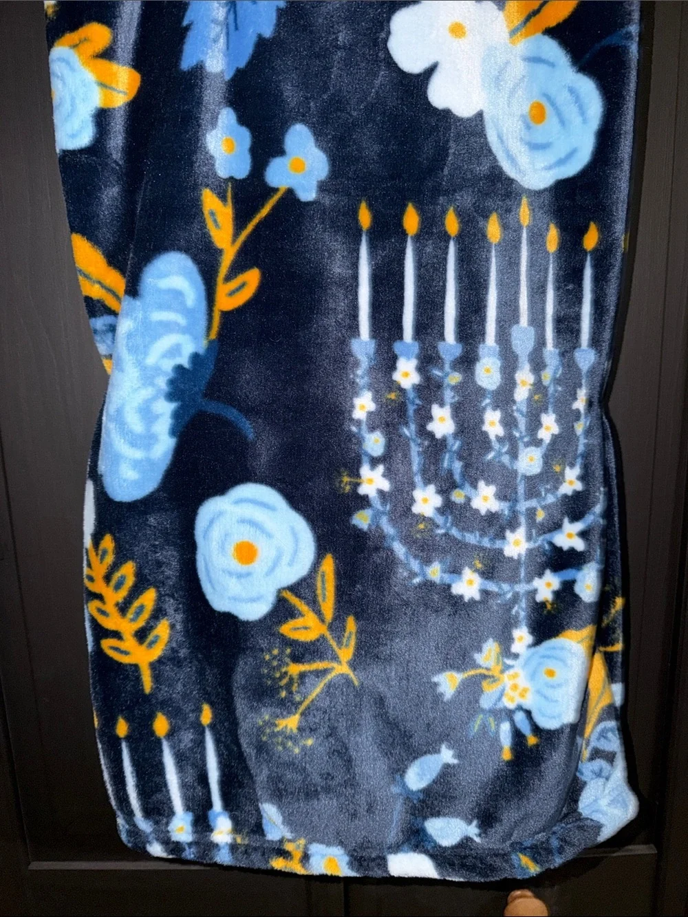 #599. Hanukkah blanket 50x70 NWT